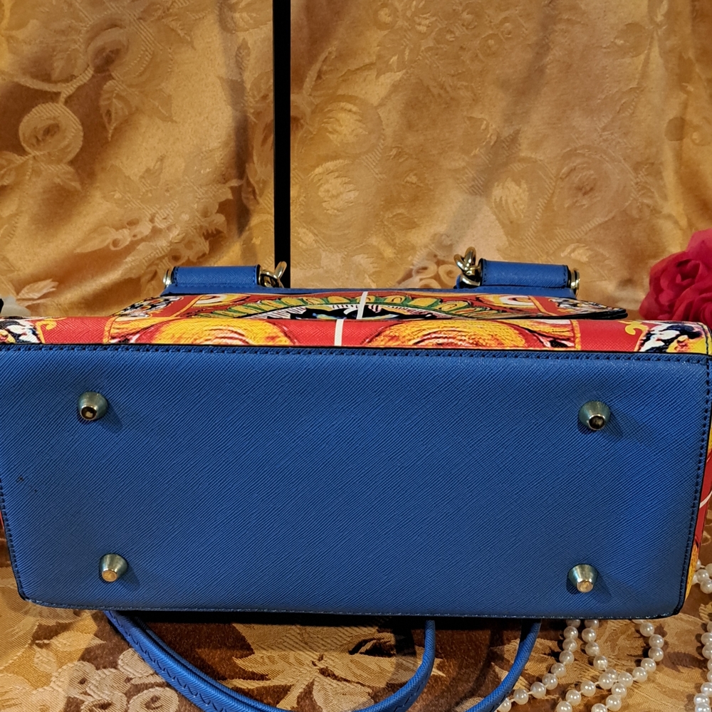 Vibrant Multicolor Patterned Women's Shoulder Bag - image 5